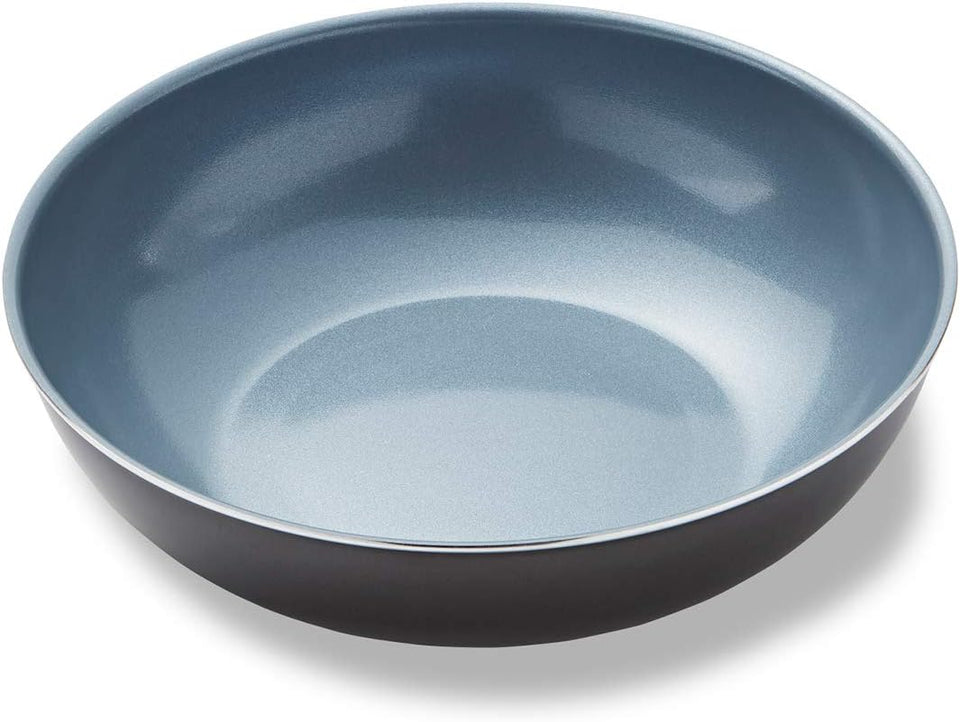 Tower Freedom T800201 7 Piece Cookware Set with Ceramic Coating, Stackable Design and Detachable Handle, Graphite, Aluminium, Black