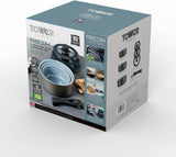 Tower Freedom T800201 7 Piece Cookware Set with Ceramic Coating, Stackable Design and Detachable Handle, Graphite, Aluminium, Black